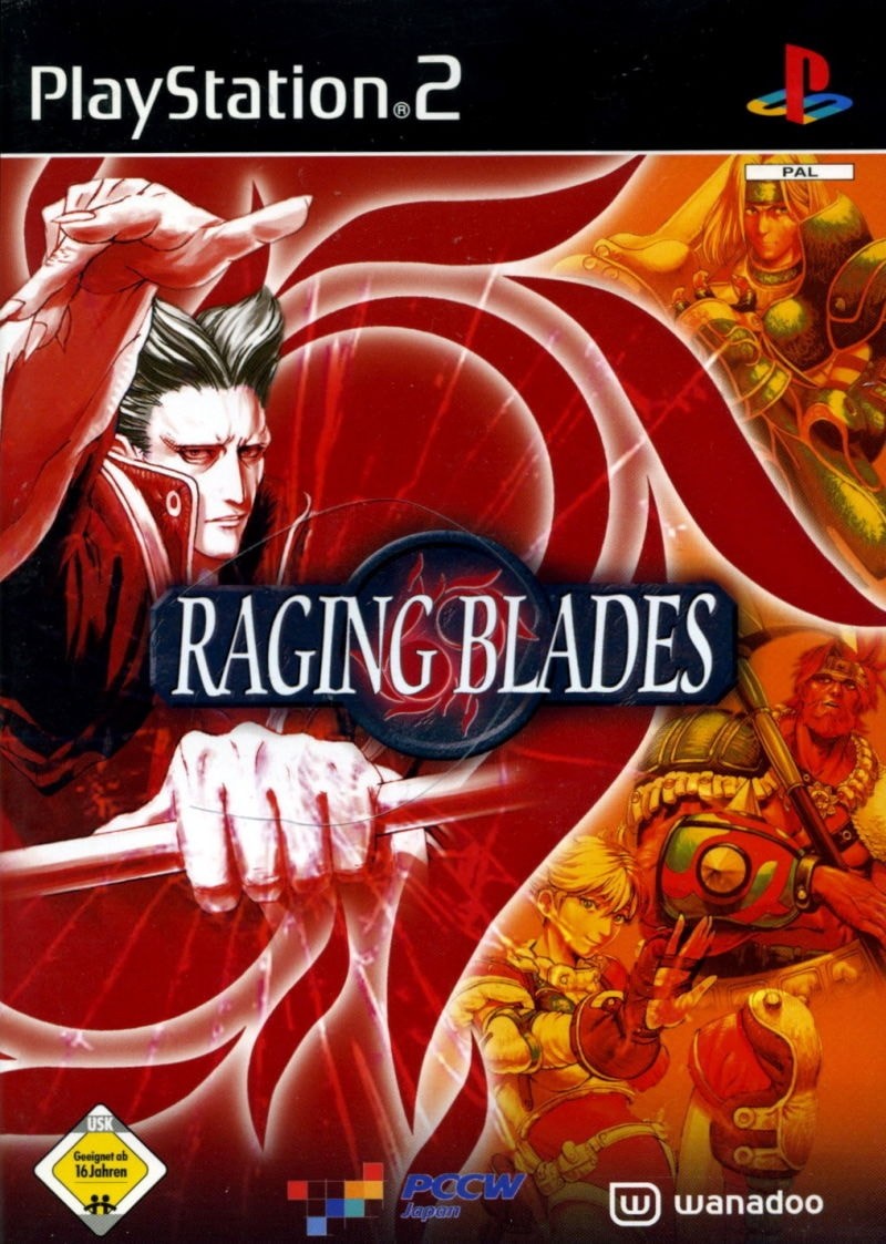 Capa do jogo Raging Blades