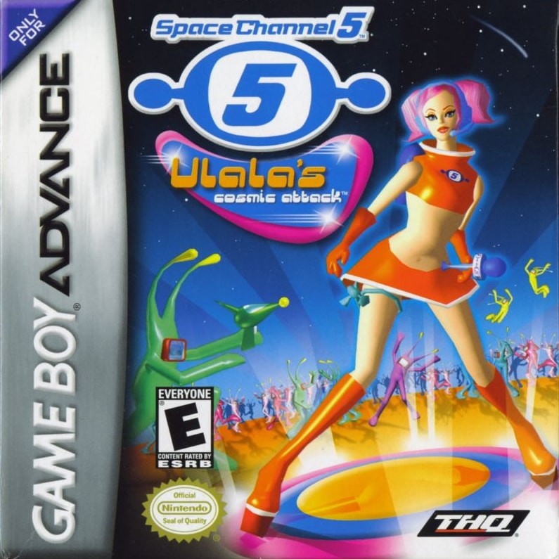 Capa do jogo Space Channel 5: Ulalas Cosmic Attack