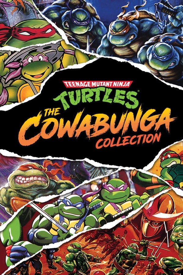 Capa do jogo Teenage Mutant Ninja Turtles: The Cowabunga Collection