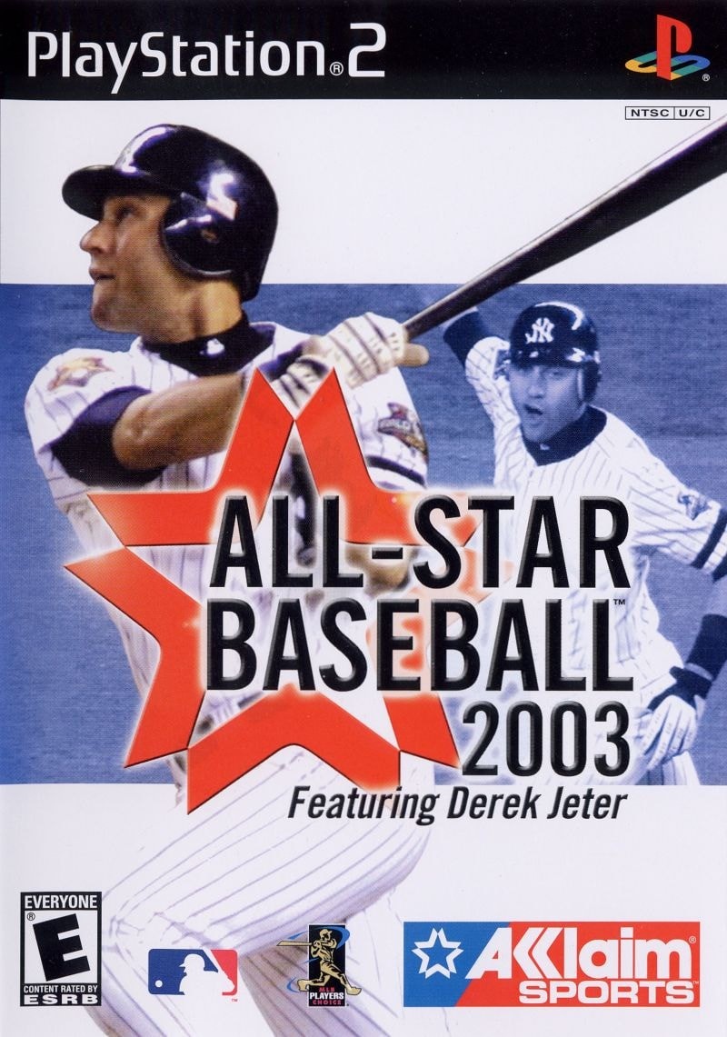 Capa do jogo All-Star Baseball 2003