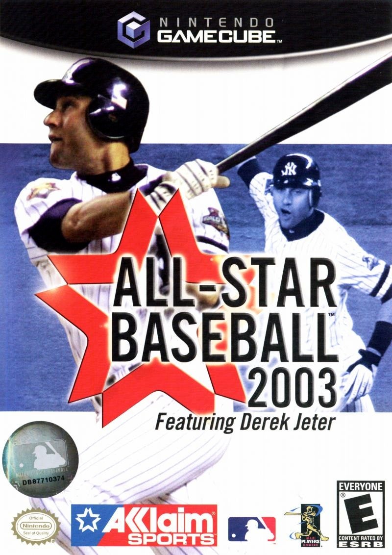 Capa do jogo All-Star Baseball 2003