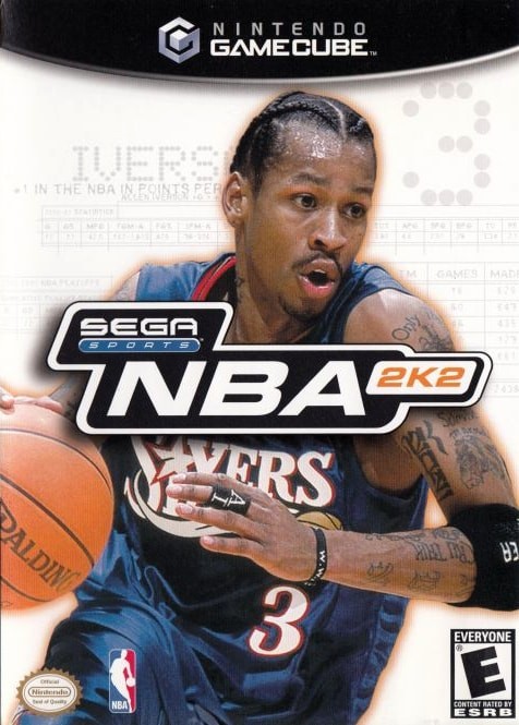 Capa do jogo NBA 2K2