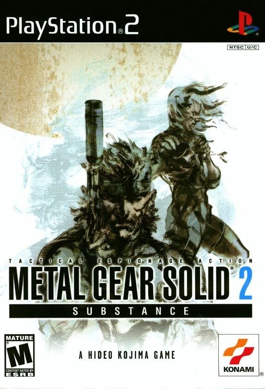 Capa do jogo Metal Gear Solid 2: Substance