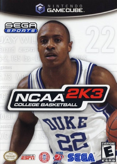 Capa do jogo NCAA College Basketball 2K3