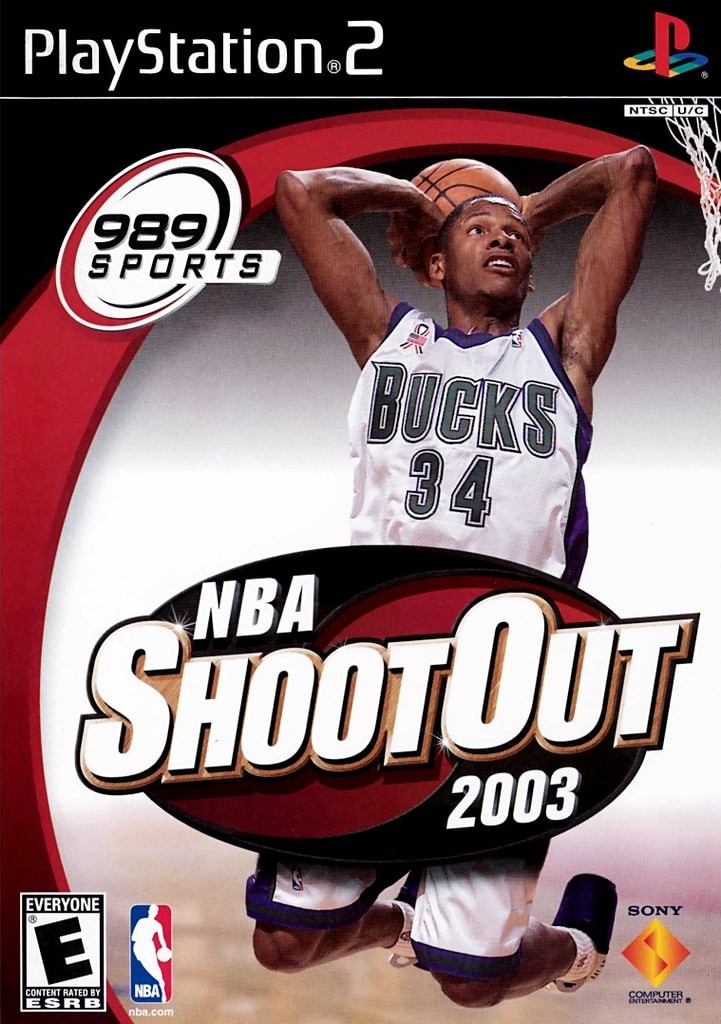 Capa do jogo NBA ShootOut 2003