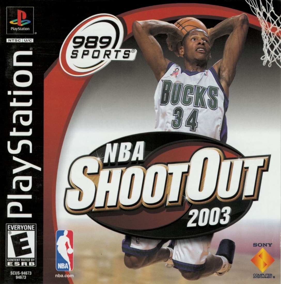 Capa do jogo NBA ShootOut 2003