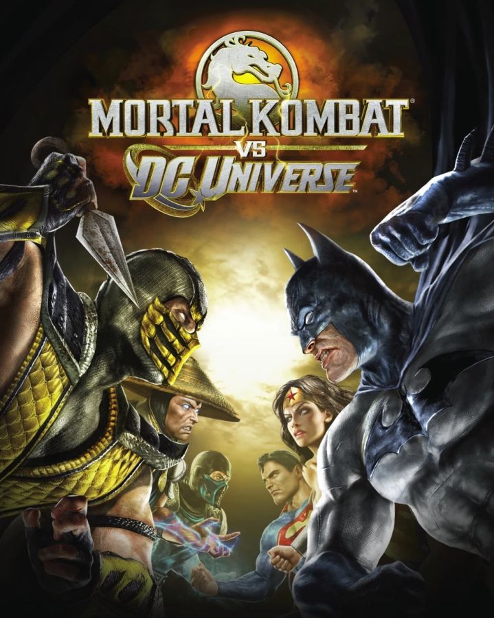 Capa do jogo Mortal Kombat vs. DC Universe