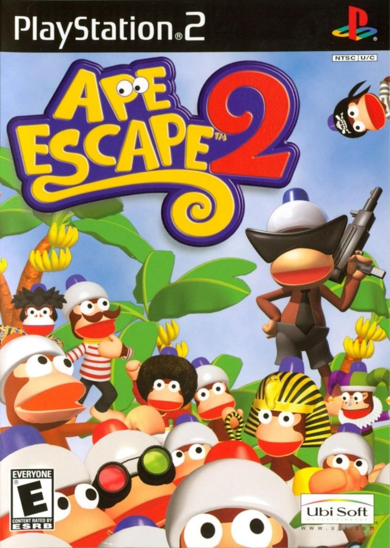 Capa do jogo Ape Escape 2