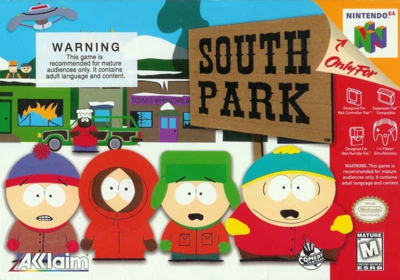 Capa do jogo South Park