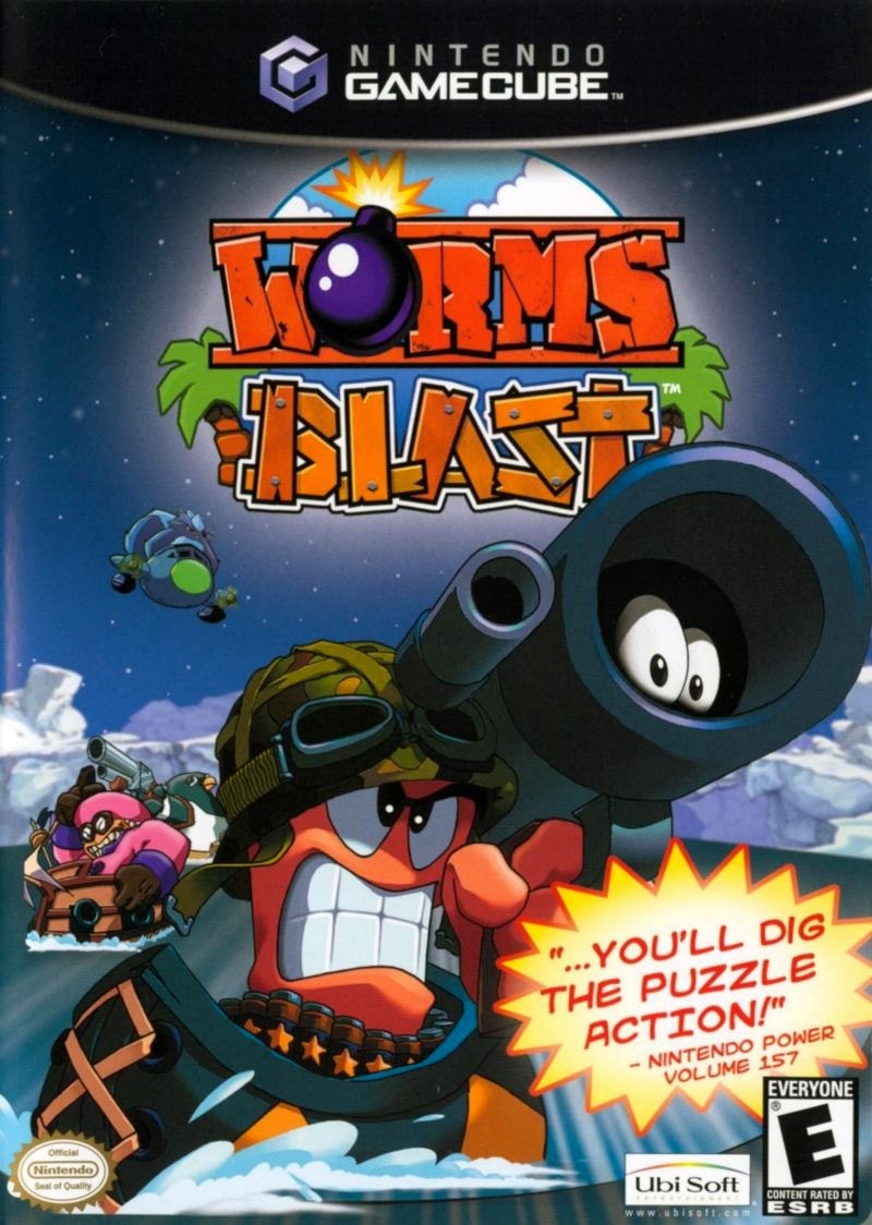 Capa do jogo Worms Blast