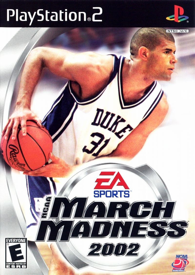 Capa do jogo NCAA March Madness 2002