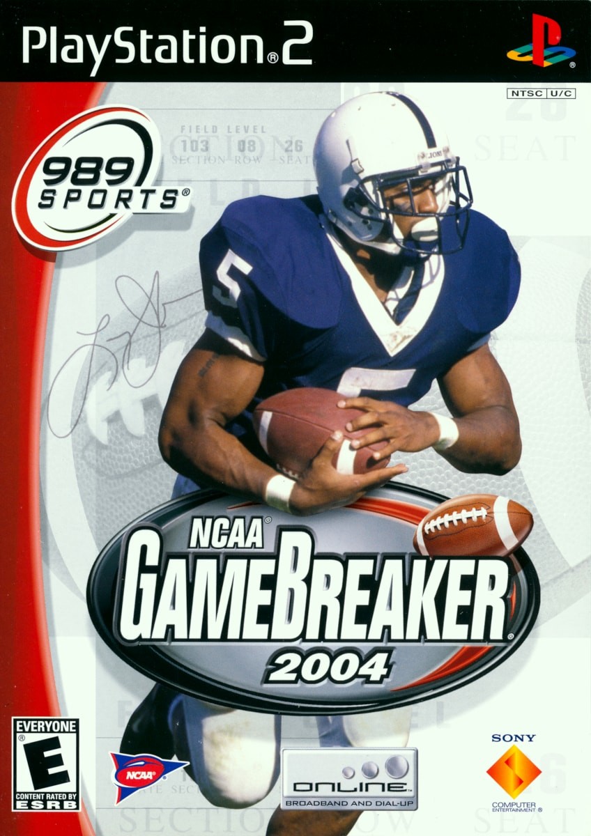 Capa do jogo NCAA GameBreaker 2003
