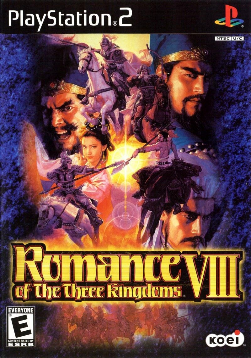 Capa do jogo Romance of the Three Kingdoms VIII