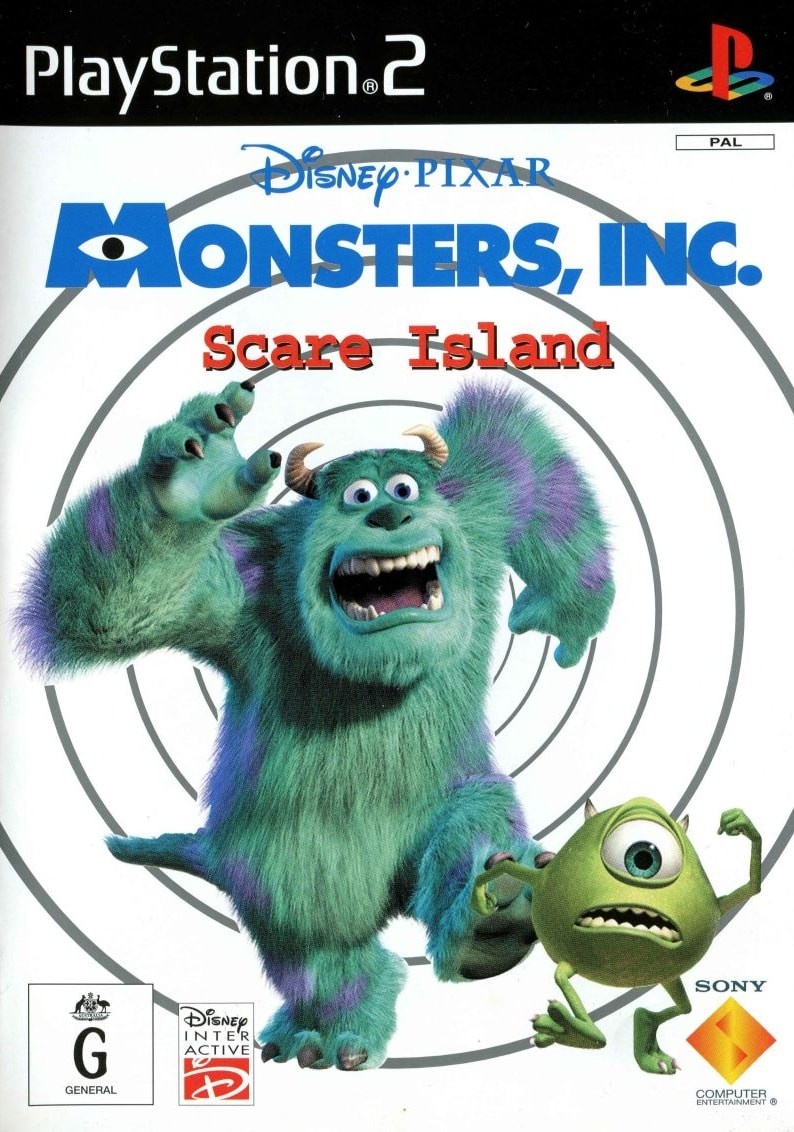 Capa do jogo Disney•Pixars Monsters, Inc.: Scare Island
