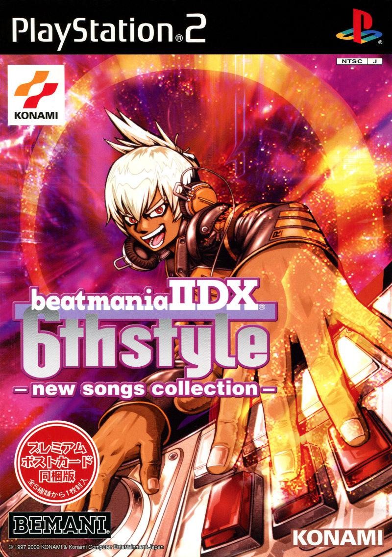 Capa do jogo beatmania IIDX 6th style: new songs collection