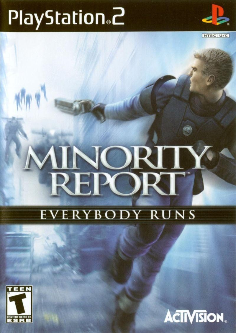 Capa do jogo Minority Report: Everybody Runs