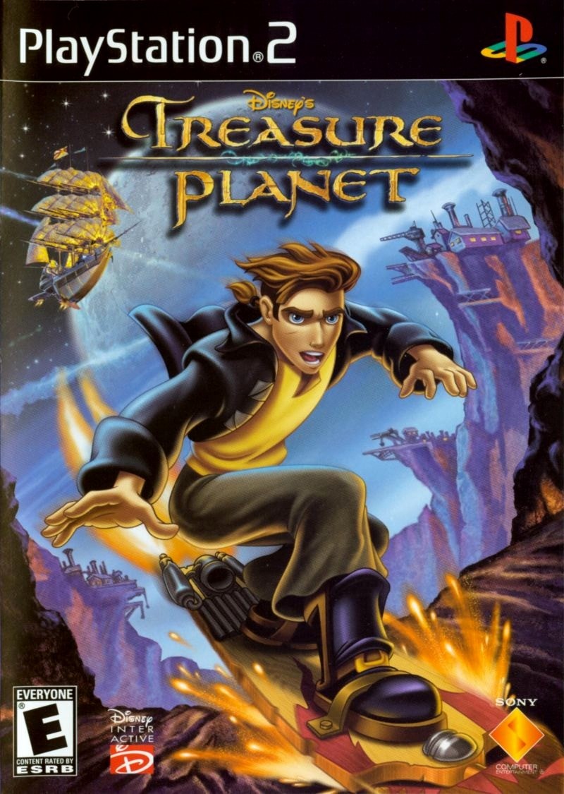 Capa do jogo Disneys Treasure Planet
