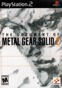 Capa de The Document of Metal Gear Solid 2