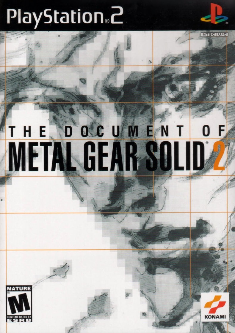 Capa do jogo The Document of Metal Gear Solid 2