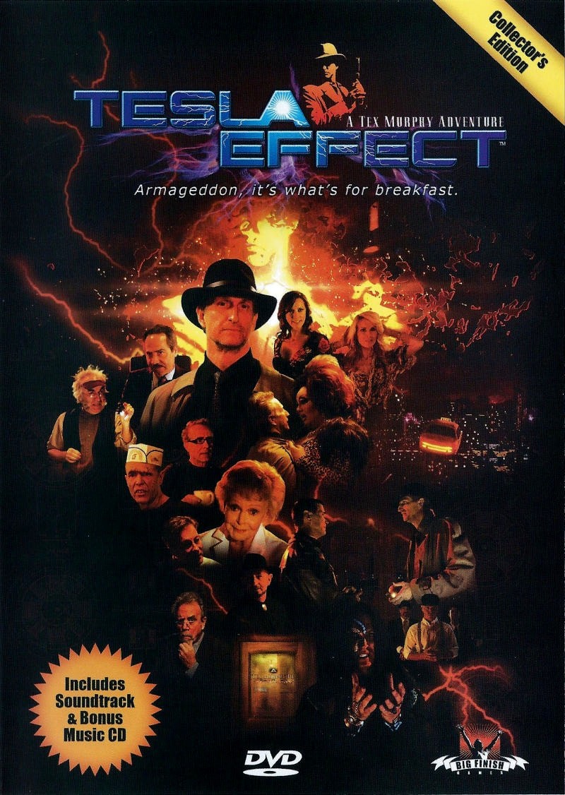 Capa do jogo Tesla Effect: A Tex Murphy Adventure