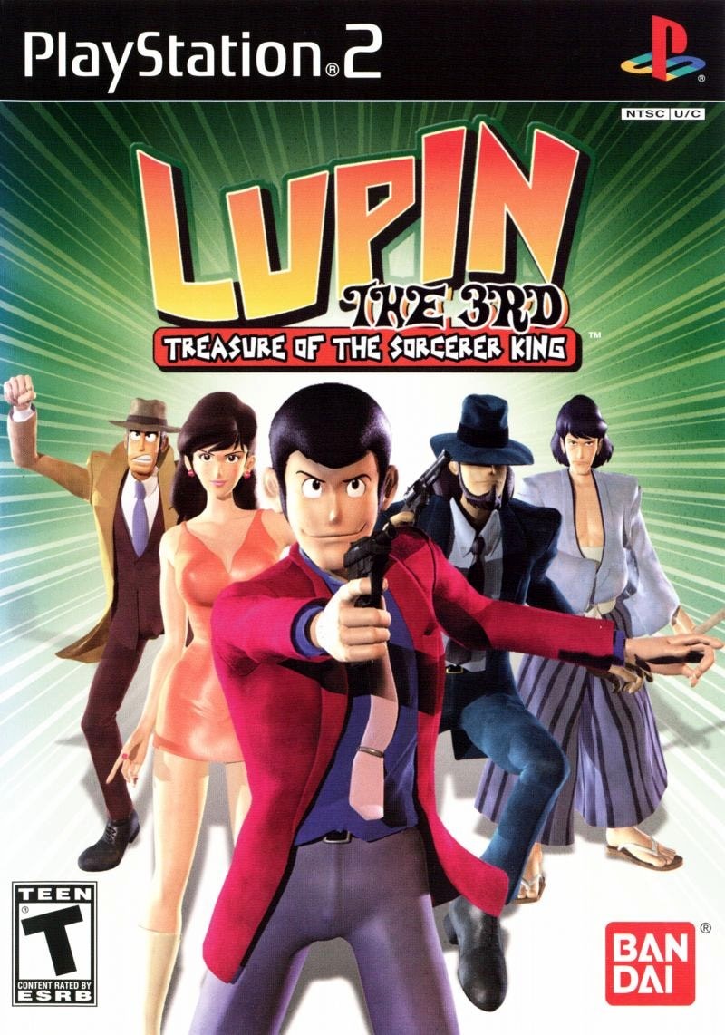 Capa do jogo Lupin the 3rd: Treasure of the Sorcerer King