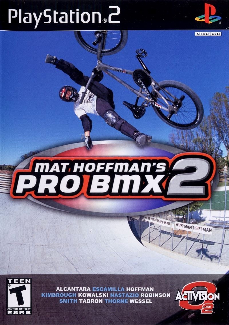 Capa do jogo Mat Hoffmans Pro BMX 2
