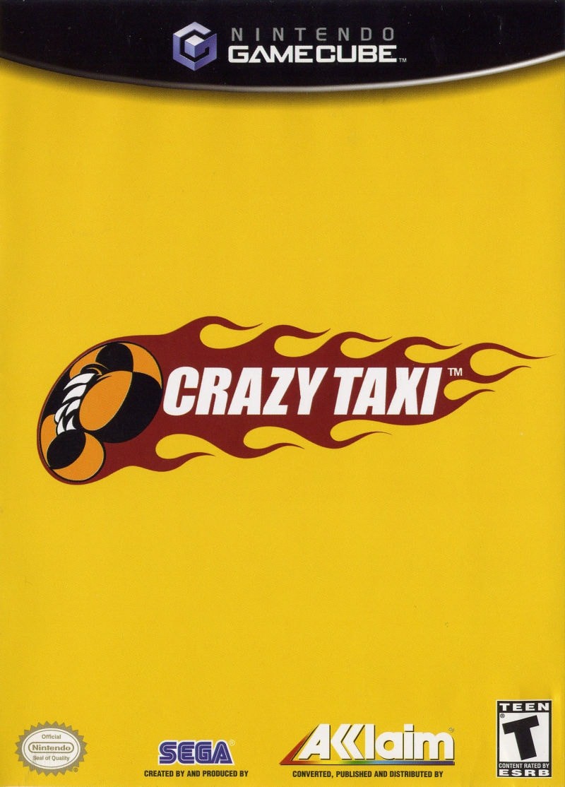 Capa do jogo Crazy Taxi