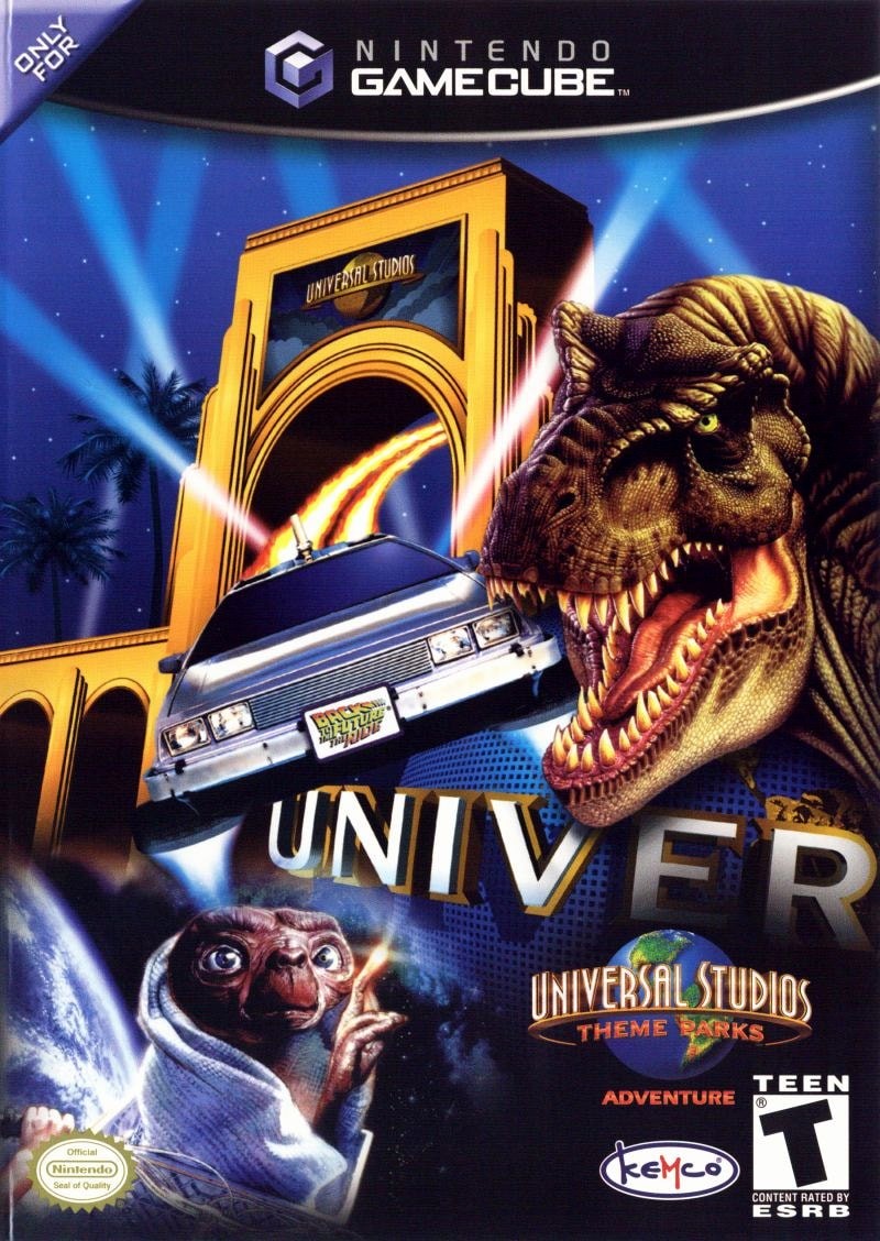 Capa do jogo Universal Studios Theme Parks Adventure