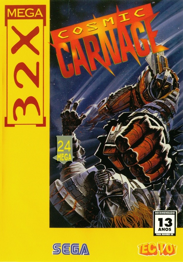 Capa do jogo Cosmic Carnage