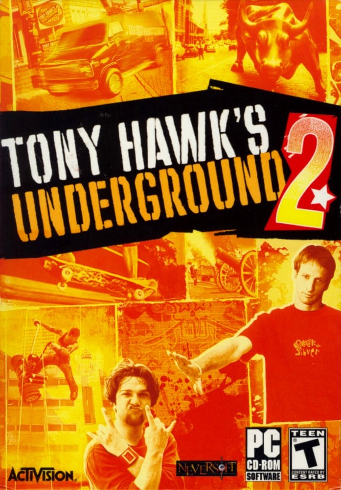 Capa do jogo Tony Hawks Underground 2