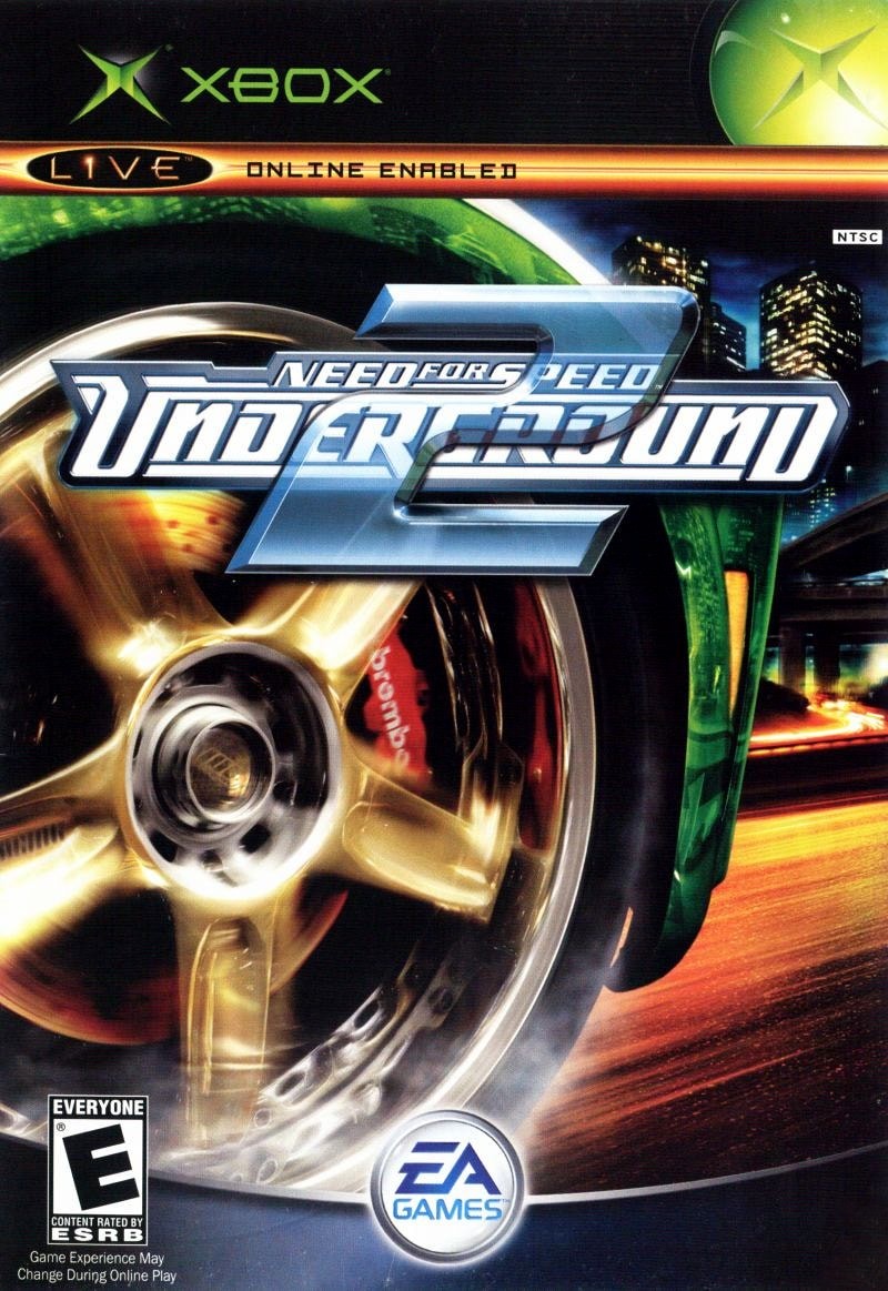 Capa do jogo Need for Speed: Underground 2