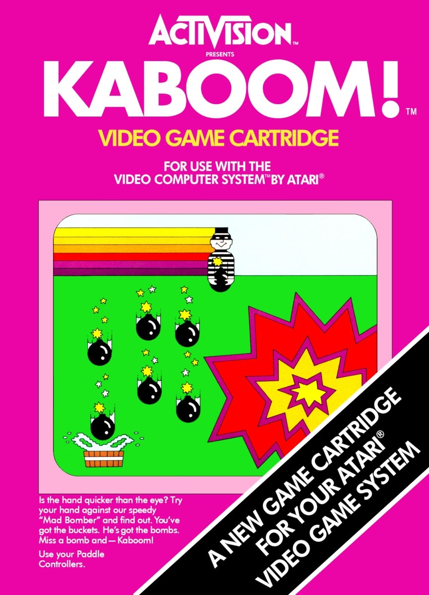 Capa do jogo Kaboom!