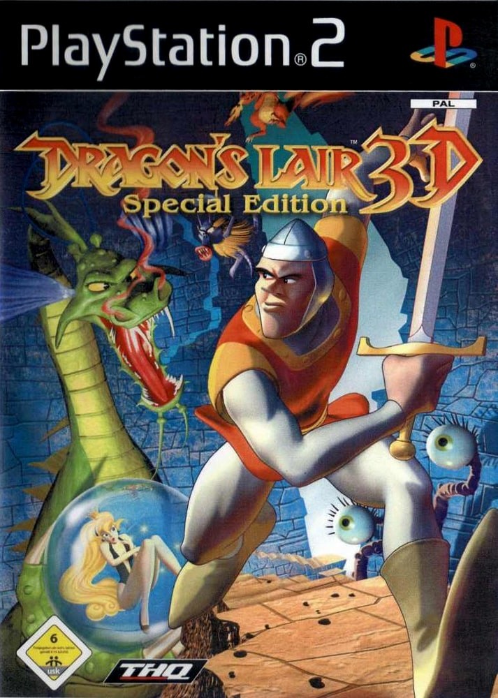 Capa do jogo Dragons Lair 3D: Return to the Lair