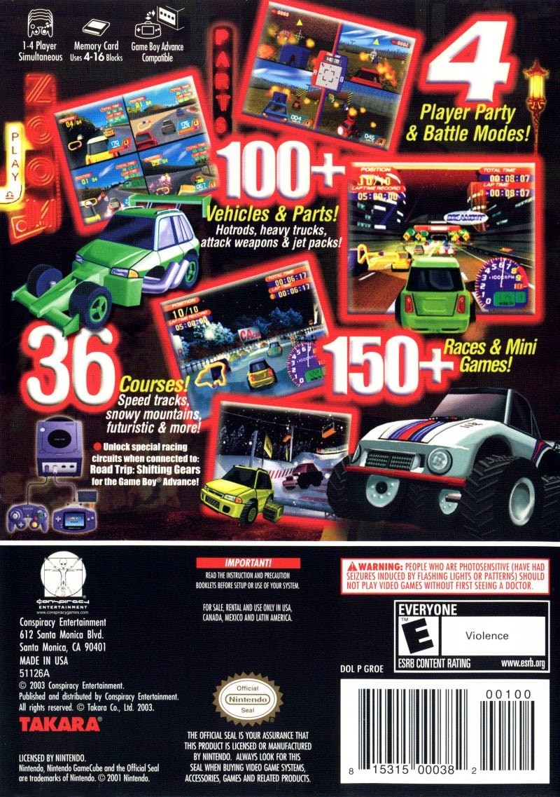 Capa do jogo Road Trip: The Arcade Edition