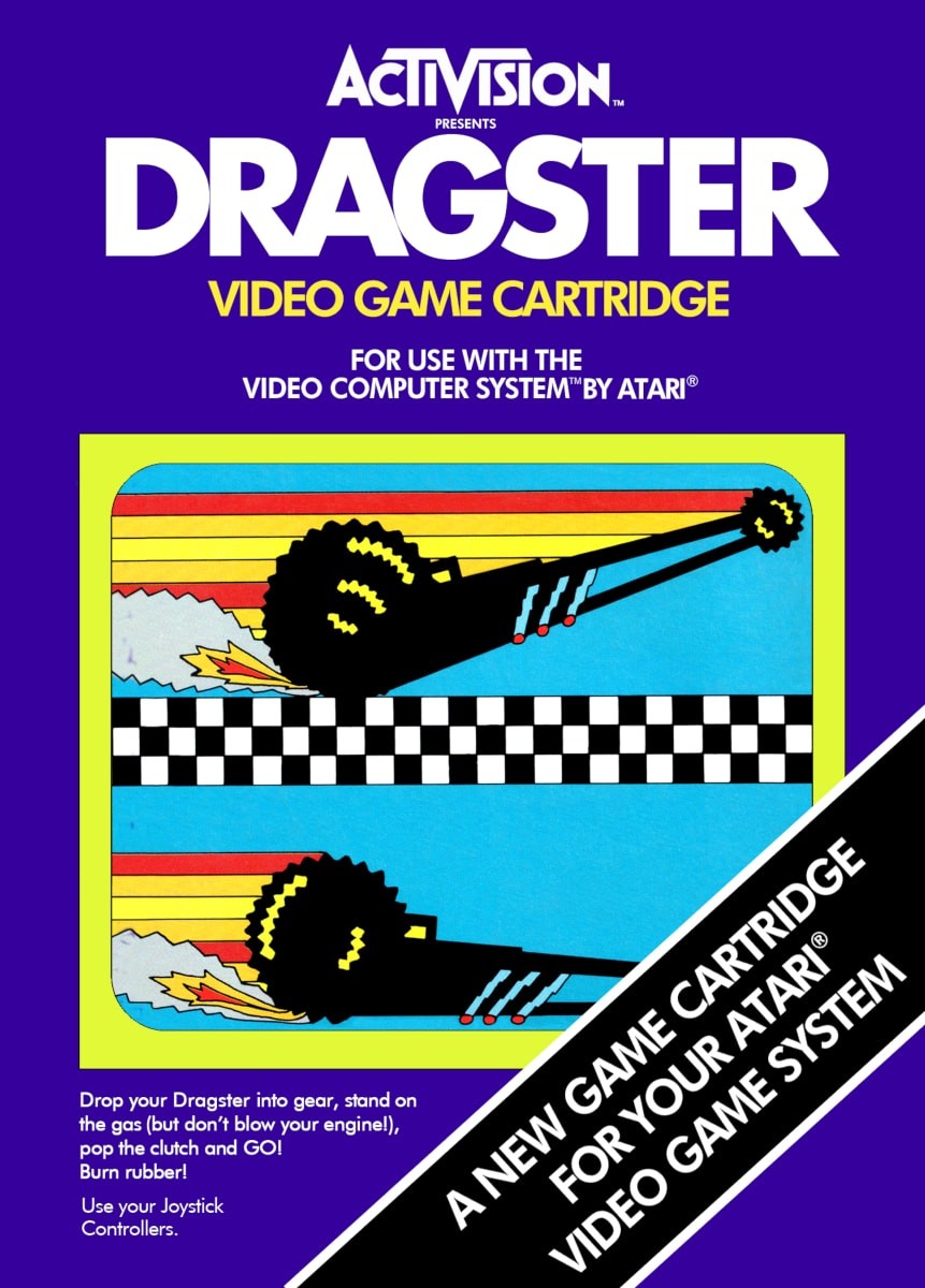 Capa do jogo Dragster