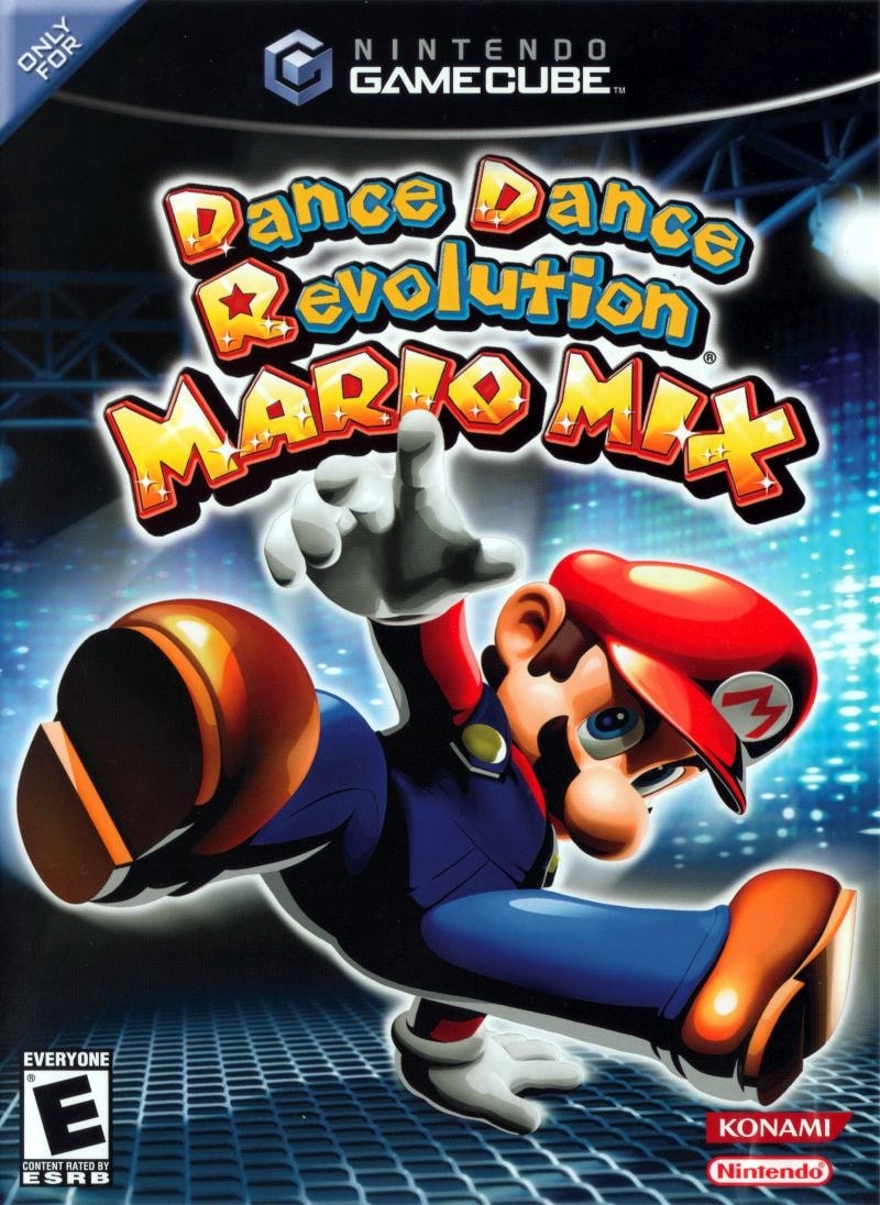 Capa do jogo Dance Dance Revolution: Mario Mix