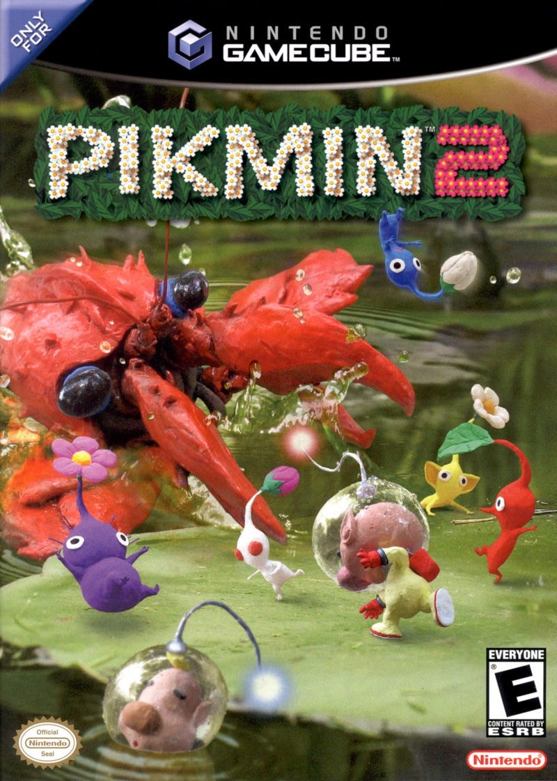 Capa do jogo Pikmin 2