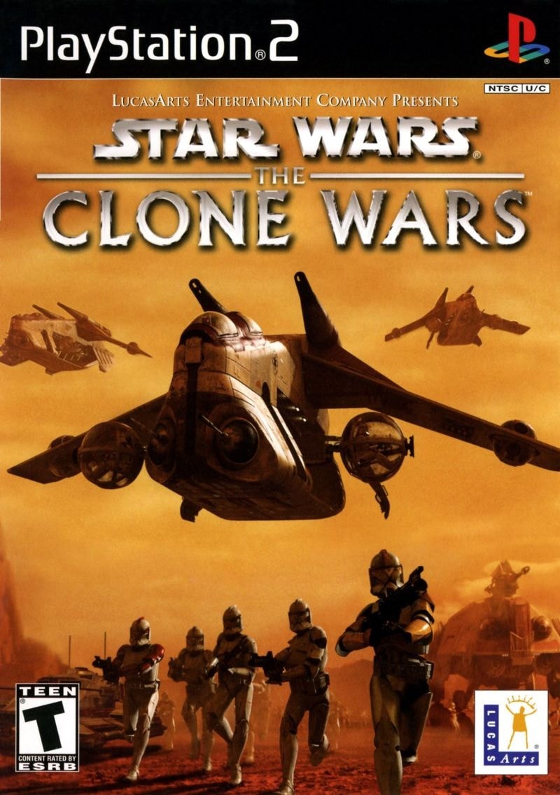 Capa do jogo Star Wars: The Clone Wars