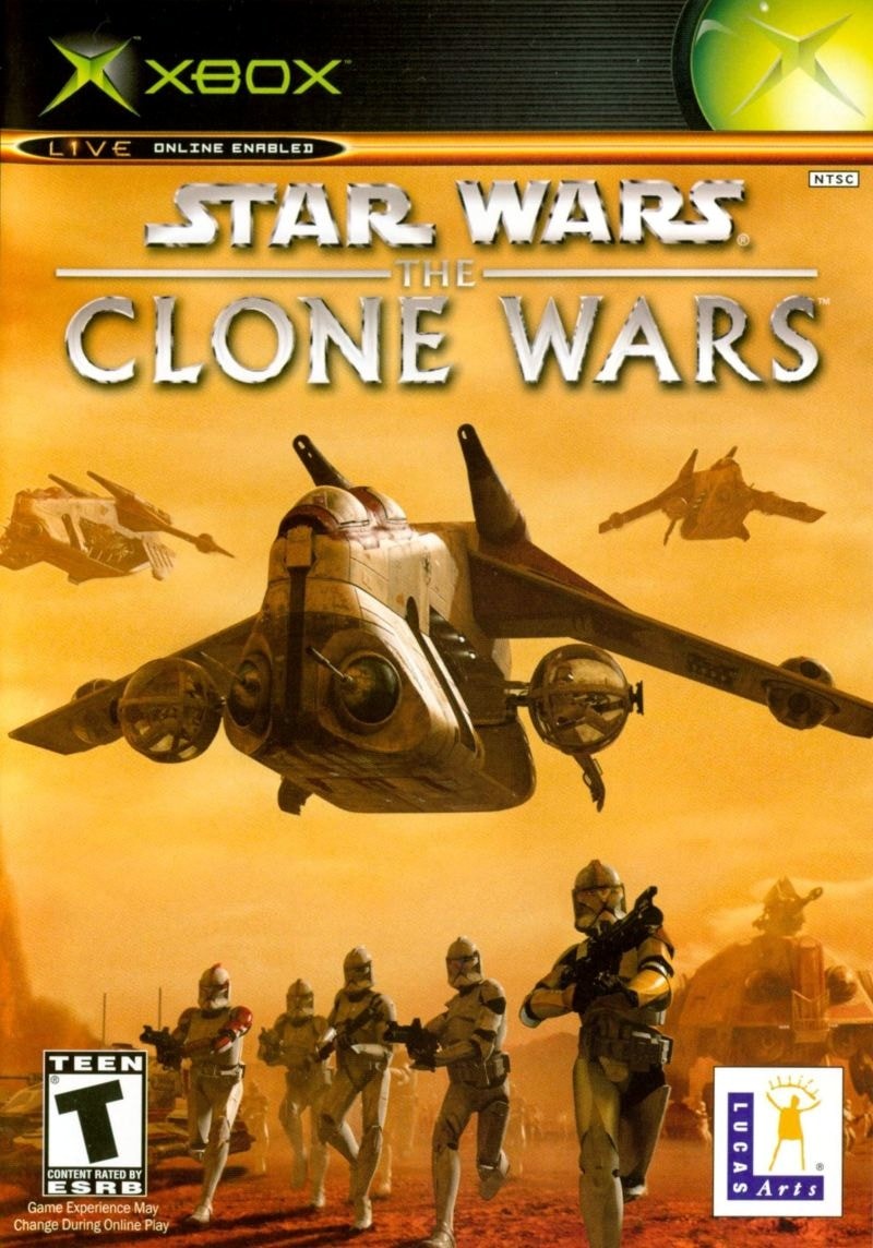 Capa do jogo Star Wars: The Clone Wars