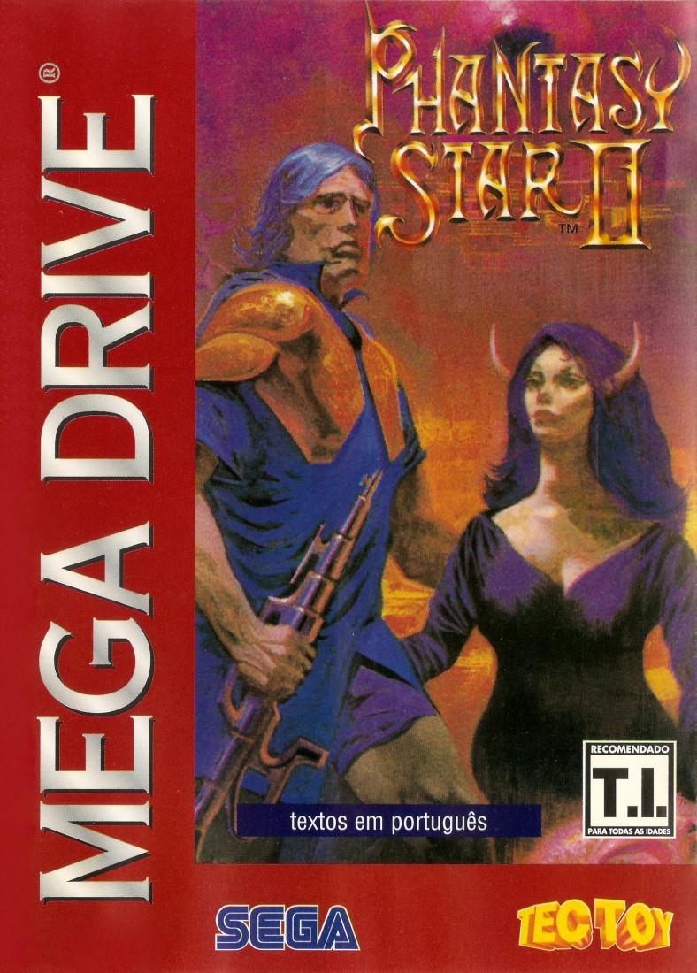 Capa do jogo Phantasy Star II