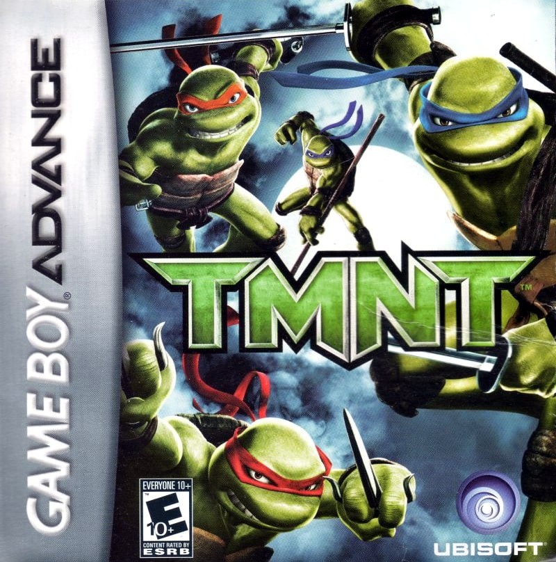 Capa do jogo TMNT