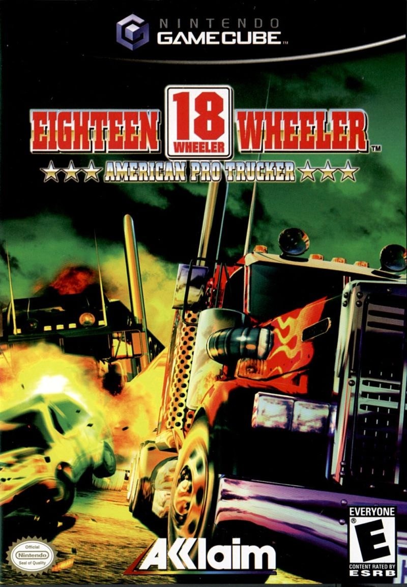 Capa do jogo Eighteen Wheeler: American Pro Trucker
