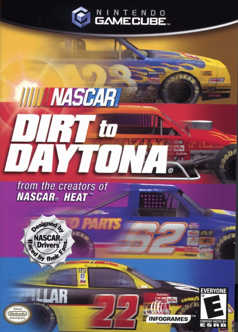 Capa do jogo NASCAR: Dirt to Daytona