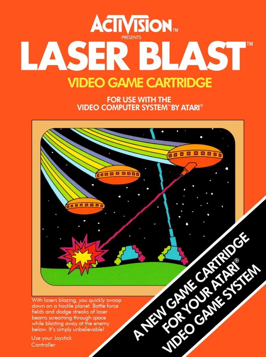Capa do jogo Laser Blast