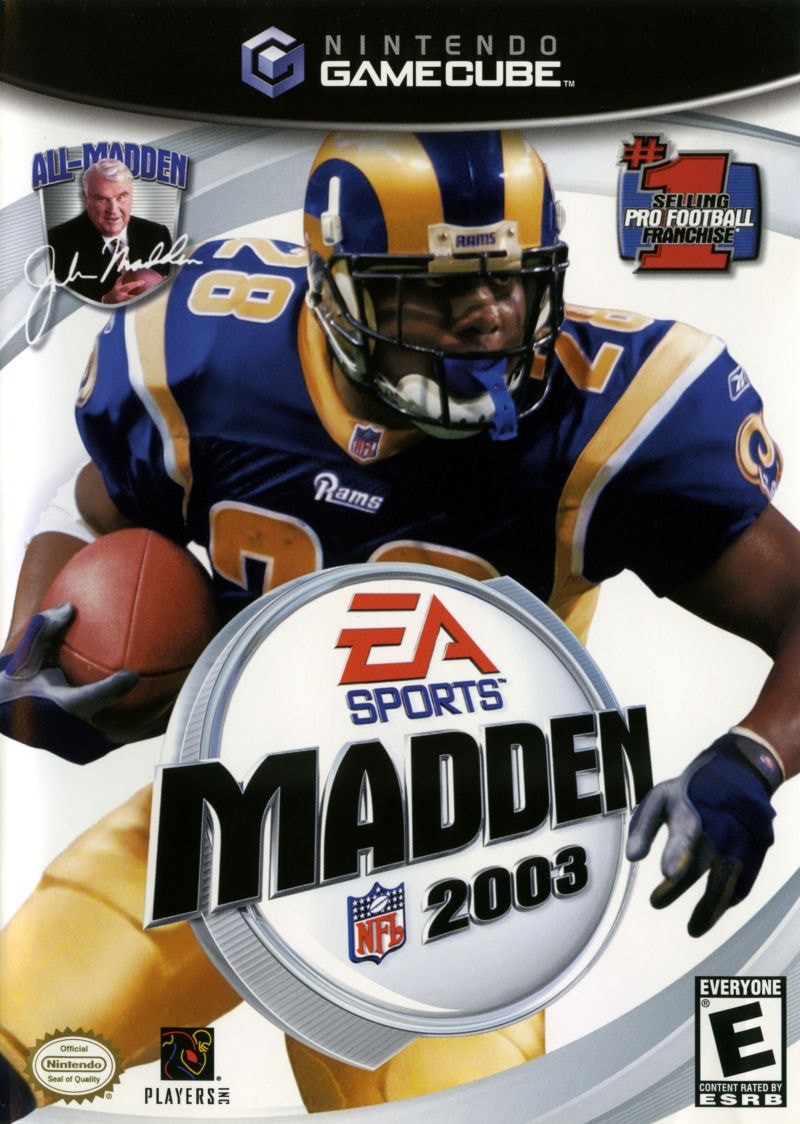 Capa do jogo Madden NFL 2003