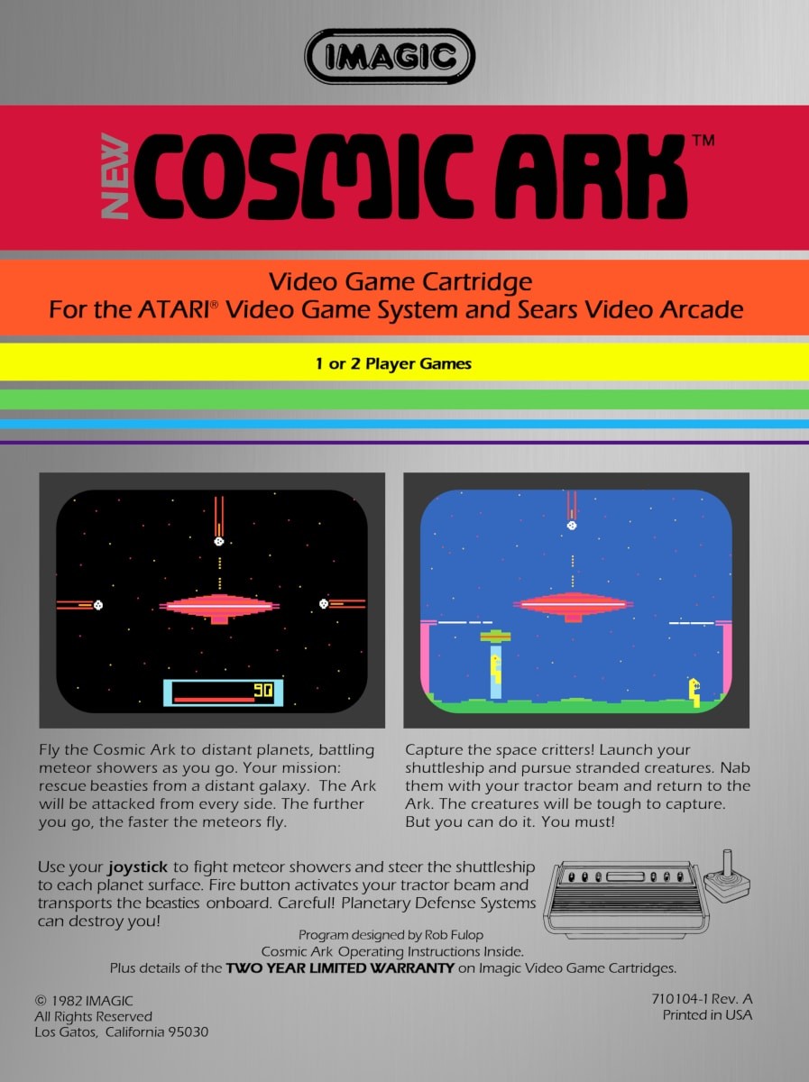 Capa do jogo Cosmic Ark
