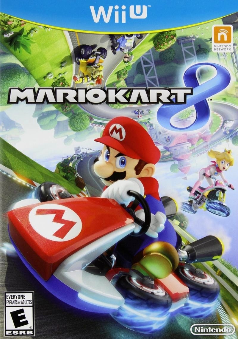 Capa do jogo Mario Kart 8