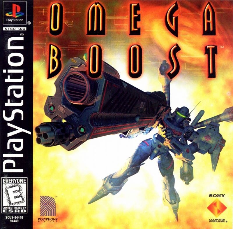 Capa do jogo Omega Boost