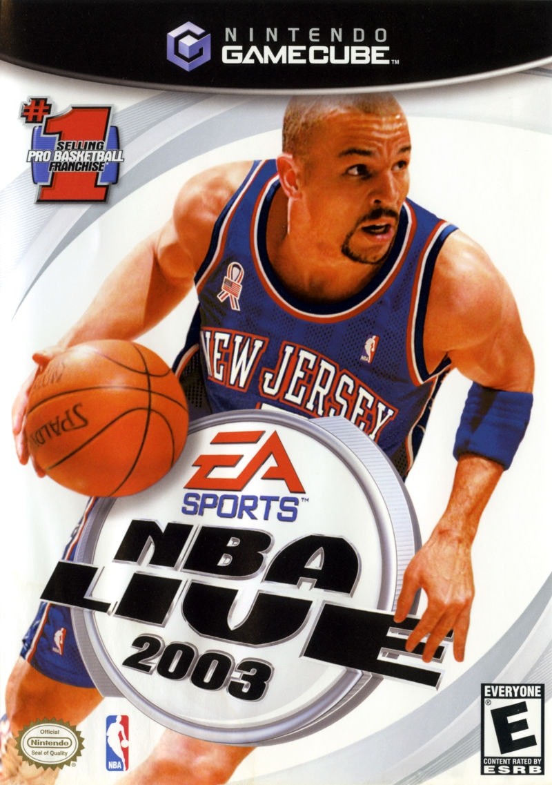 Capa do jogo NBA Live 2003