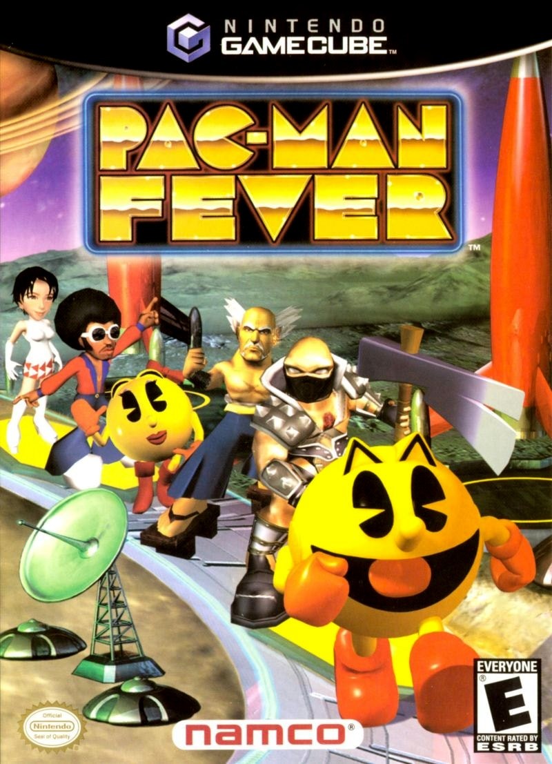 Capa do jogo Pac-Man Fever